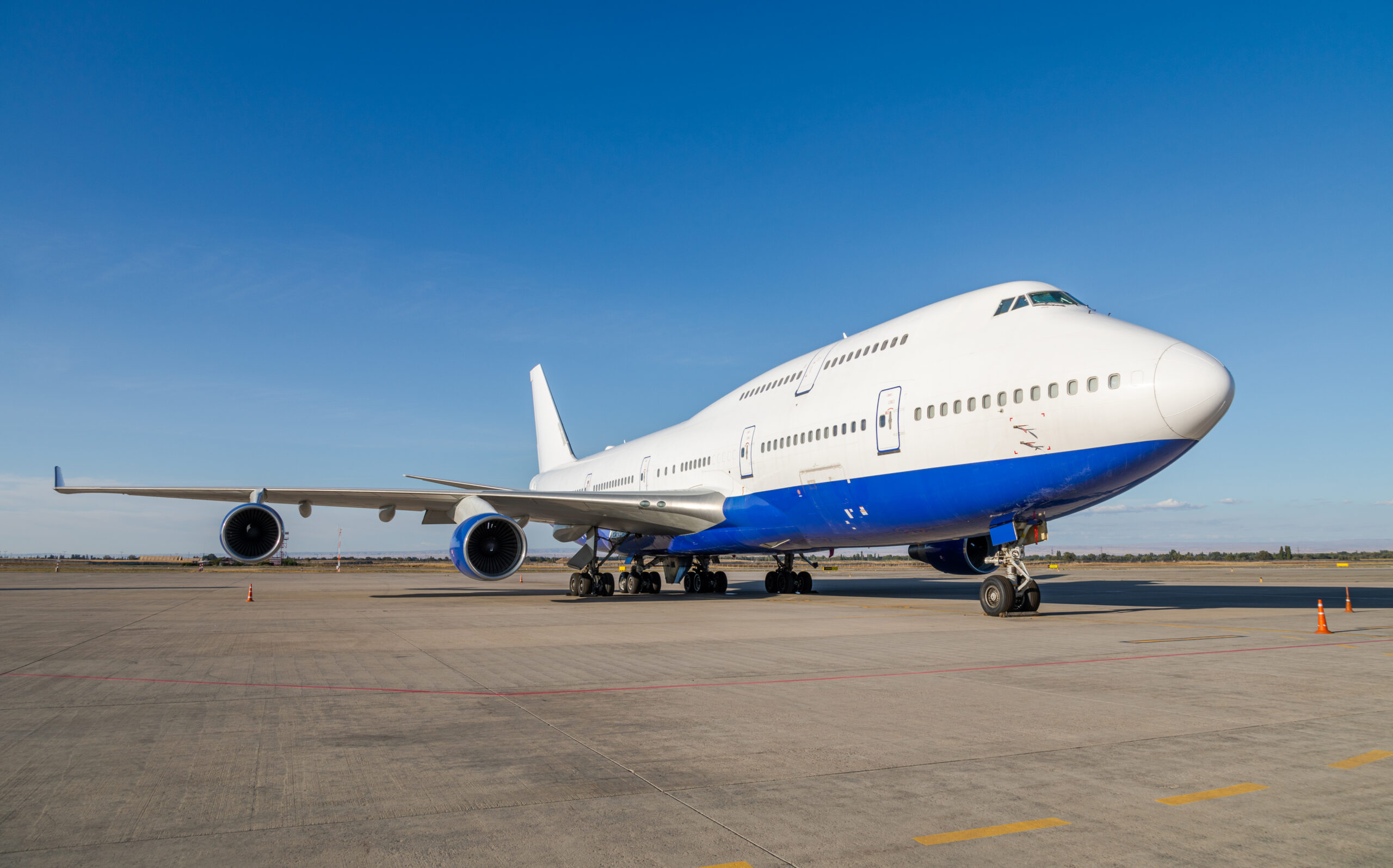 Airplane at the International Airport